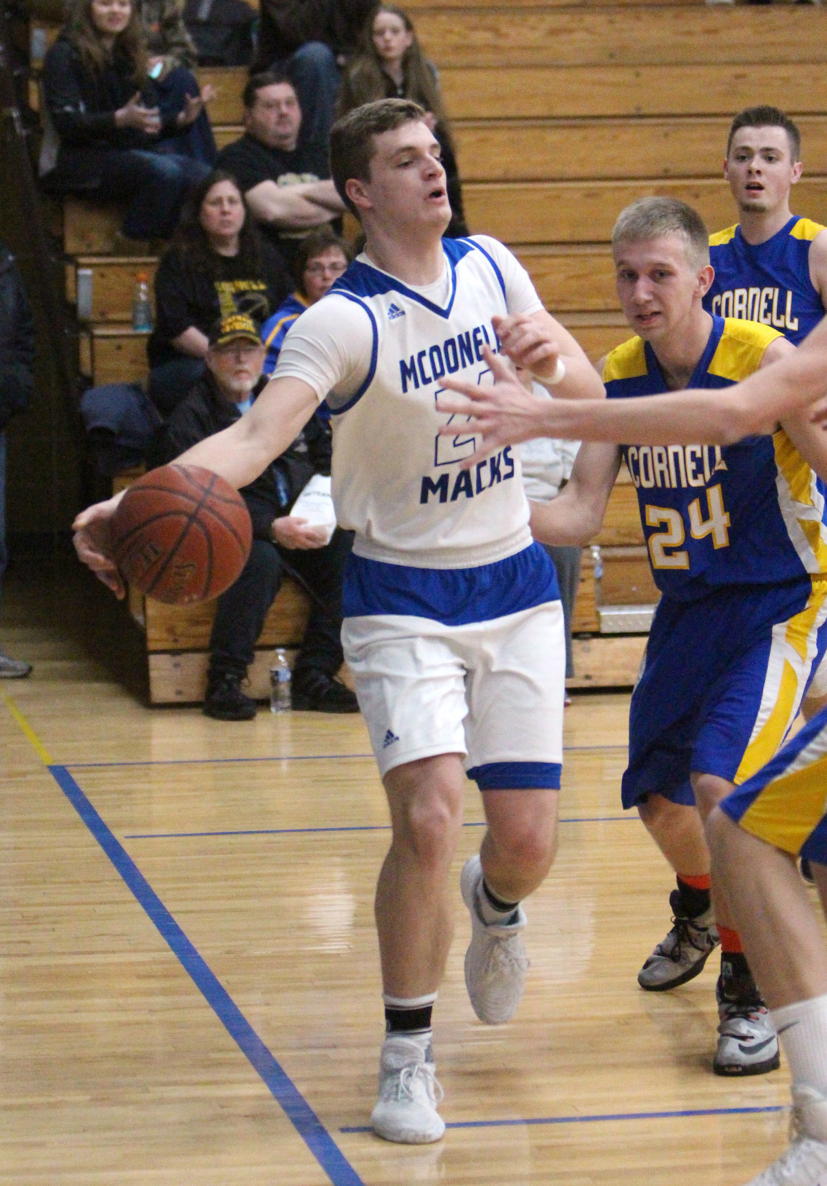 Cornell at McDonell boys basketball 2-27-18